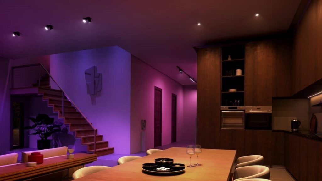 Ambiente mit Philips Hue Beleuchtung
